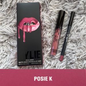 Kylie Cosmetics Posie K Matte Liquid Lipstick & Lip Liner Lip Kit